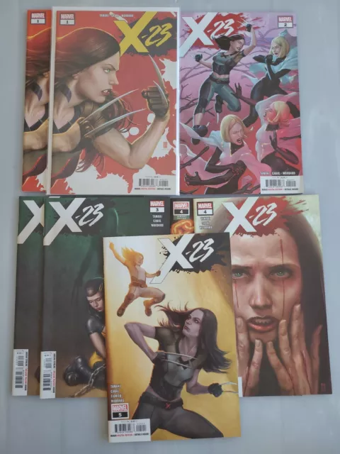 X-23 # x2-1,2,x2-3,×2-4,5 Cover A NM 2018 Mariko Tamaki [G3] with variant