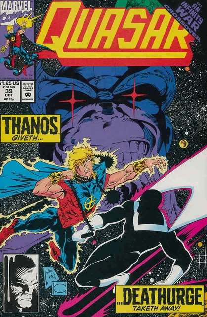 Quasar #39 FN; Marvel | Infinity War Thanos - we combine shipping