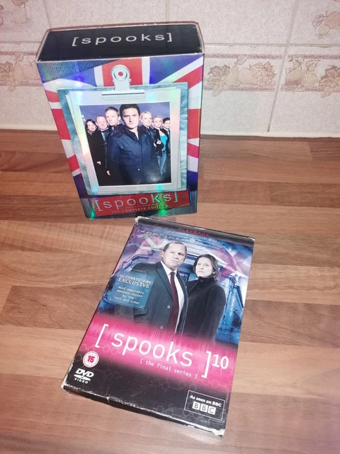 SPOOKS COMPLETE SERIES 1-10 DVD Individual Boxsets Region 2 UK PAL