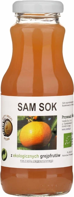 JUS DE PAMPLEMOUSSE UNIQUEMENT BIO 250 ml - VIANDS