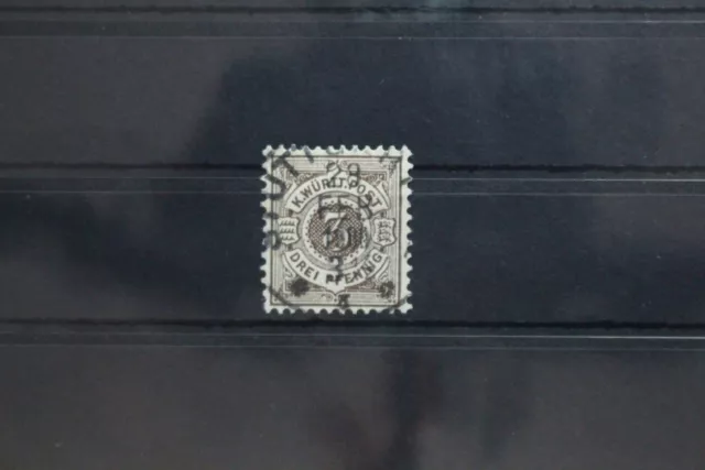 Württemberg 55 stamped #TB614