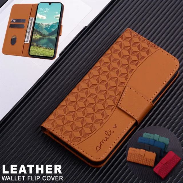 For Google Pixel 8 7 6 Pro 7A 6A 5A 4A Case Premium Leather Wallet Card Cover+SP
