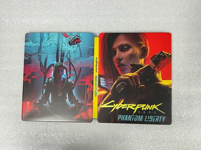 CyberPunk 2077 PL Custom mand steelbook case (NO GAME DISC) for PS4/PS5Xbox