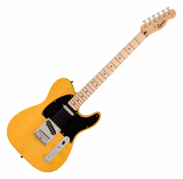 Squier by Fender Sonic Telecaster Butterscotch Blonde MN Einsteiger E-Gitarre SS