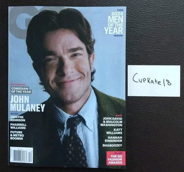 GQ USA MAGAZINE Dec Jan December 2024 January 2025 JOHN MULANEY