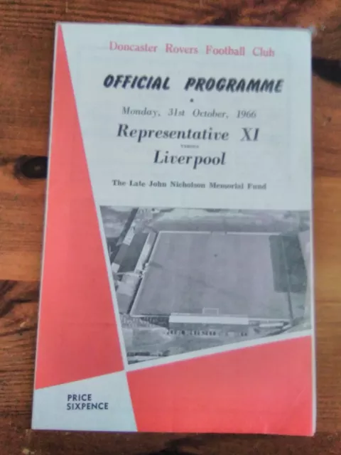 George Best Football Programme