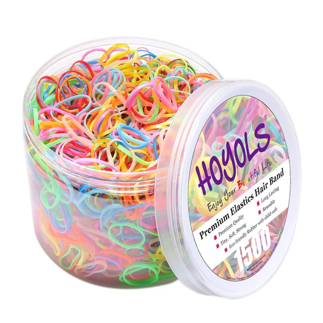 Elastic Hair Ties Hair Rubber Bands Ponytail Holders for Women Girls Thin Small