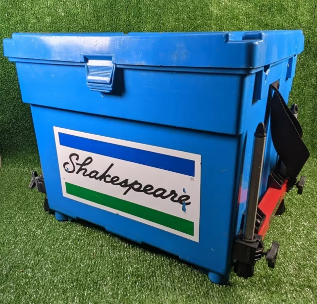 SHAKESPEARE FISHING SEAT Box with Octoplus Leg System & Strap