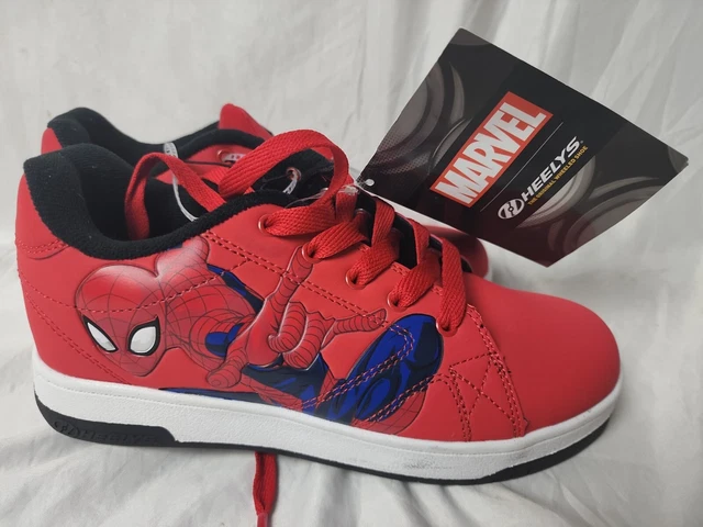 Heelys Youth  Spider-Man Skate Shoes HES10498 Red Sneakers