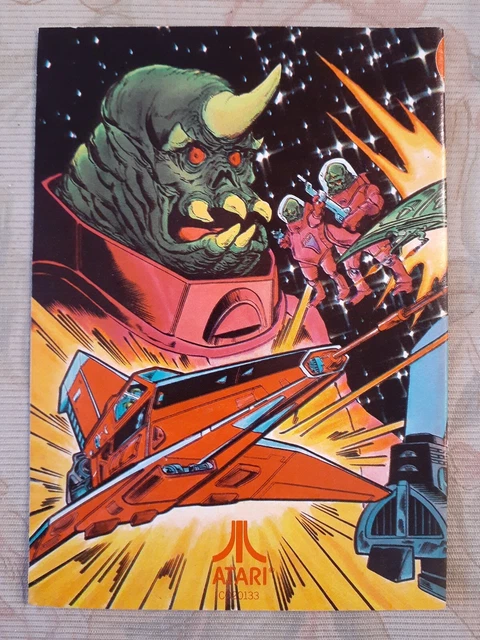 ATARI FORCE VOL 1 #4 (1982) 7"x5" promotional mini  giveaway for Atari 2600 2