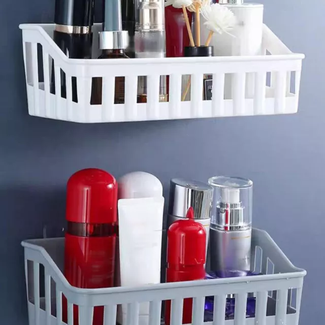 Kitchen Rack Without Punching Bathroom Toilet Storage Wall-mounted Wall Rack