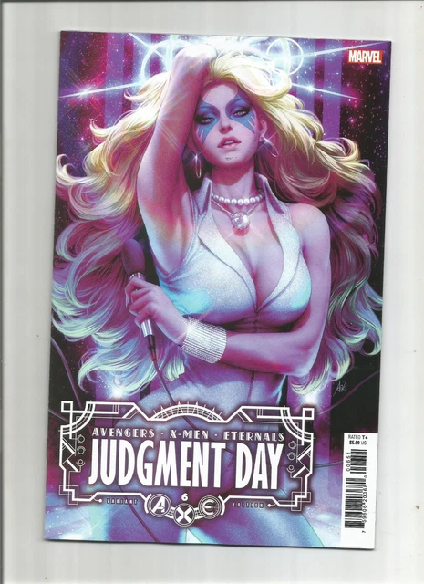 Marvel Judgement Day #6 Comic Book Dazzler X-Men Artgerm Variant NM