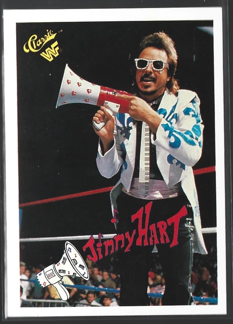 1990 WWF Classic Jimmy Mouth of The South Hart #75 WWE WCW TNA NXT AEW HOF