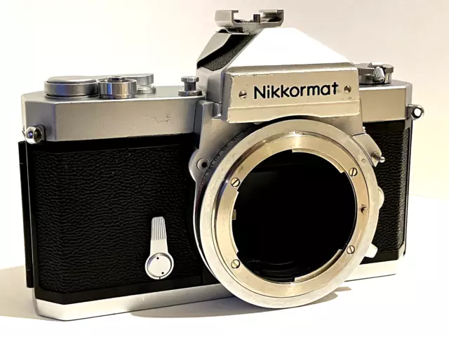 Reflex analogica NIKKORMAT FTn silver solo corpo baionetta Nikon F