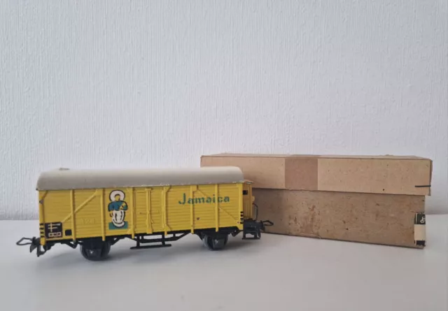 Märklin 326 Bananenwagen Jamaica mit Bremserhaus in OVP - H0/800