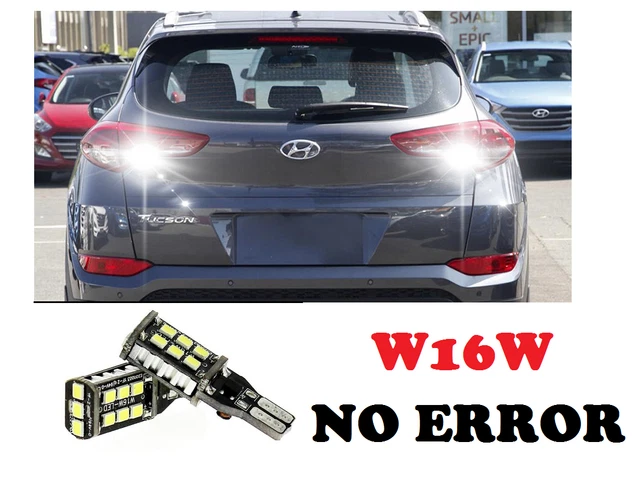 LAMPADE RETROMARCIA NO Error 13 Led T15 W16W Canbus Per Fiat Tipo Hatchback 6000 EUR 17,01 - IT