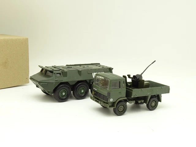 SOLIDO MILITAIRE VAB véhicule avant blindé 6X6 transport de troupes