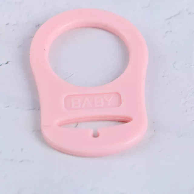 5Pcs/pack Baby Dummy Pacifier Holder Clip Adapter for Ring Silicone ButtonB_D ~~