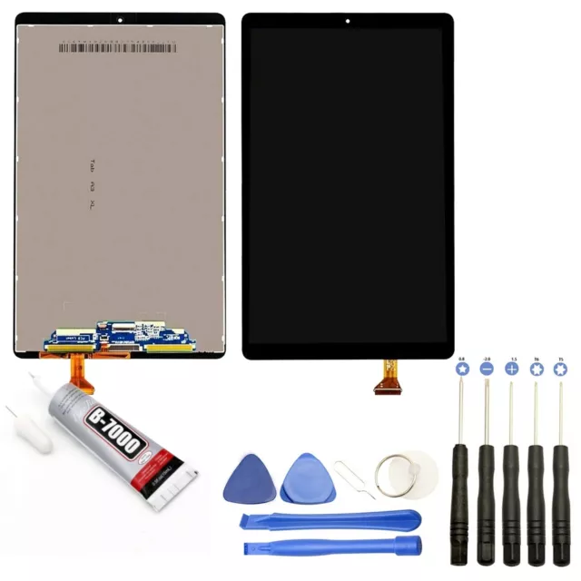 VITRE + ECRAN LCD POUR Galaxy Tab A 2019 SM-T510 SM-T515 NOIR +OUTILS+COLLE