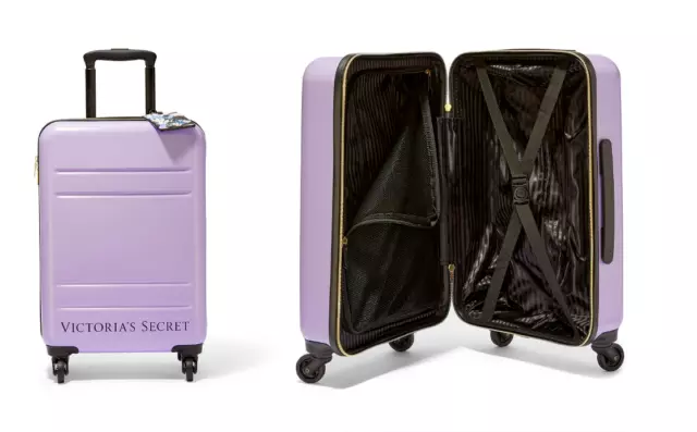 Victorias Secret The VS Getaway Hardside Carry-On Suitcase Limited Edition Lilac