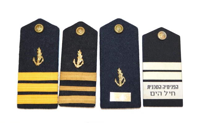 ISRAEL ,A NAVAL Rank Insignia Epaulette collection $30.00 - PicClick AU