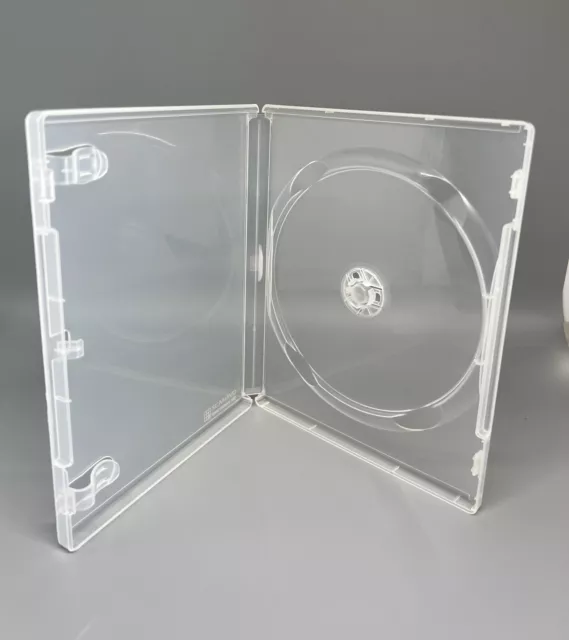 100 PCS NEW Original Scanavo Criterion 14mm Single BLU-RAY Case, Super Clear, CR