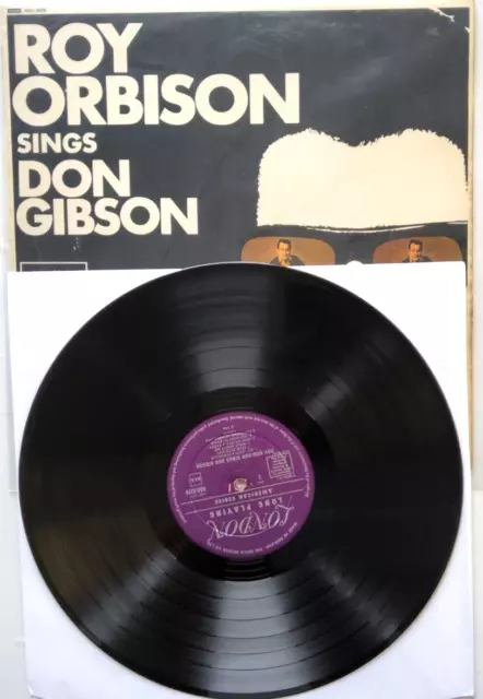 Roy Orbison – Roy Orbison Sings Don Gibson 1966 LP Album vinyl record