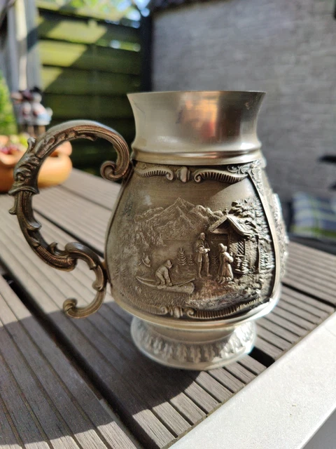 Zinnkrug ca. 14 cm