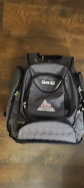 EUC Ogio Metro Coors Light Black Laptop Backpack Bag