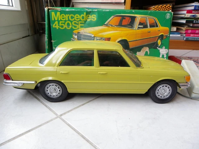 Jouet Ancien Mercedes Filoguidé Bandaï SSS - Tôle Japon - Pour Restauration