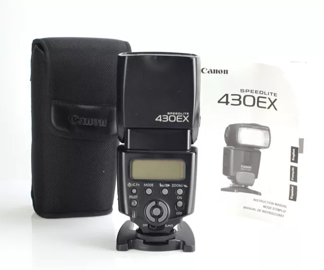 Canon EF 430EX Speedlite Flash / Flashgun For EOS DSLR Cameras