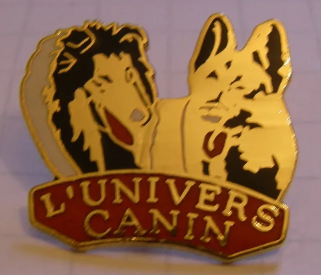 Pins L'UNIVERS CANIN CHIENS COLLEY BERGER ALLEMAND vintage