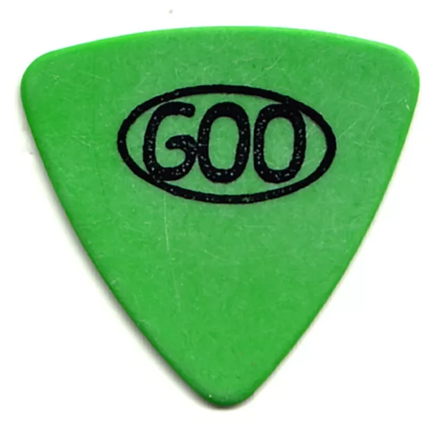 Goo Dolls Robby Takac One Face Green Bass Guitar Pick - 1996 Tour