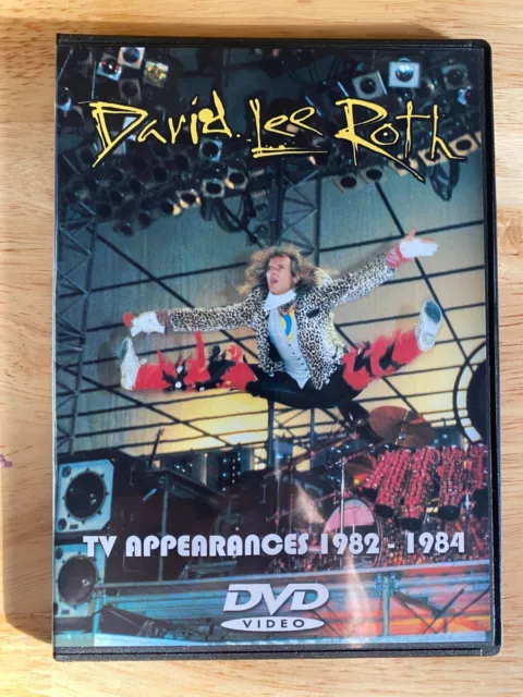 David Lee Roth - The T.V. Appearances 1982-1992 DVD Live & Rare Van Halen