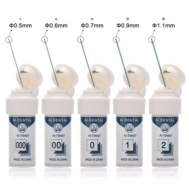 Dental Thread Character FYYL Gingival Retraction Cord Knitted Cotton Gum Line