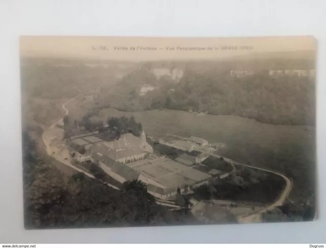Cpa Vallée De L'Audeux.Vue Panoramique De La Grâce Dieu -