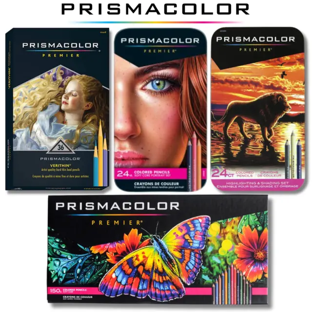 Prismacolor Premier Coloured Pencils, Verithin, Colouring Pencils