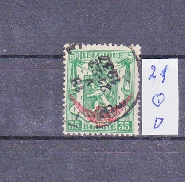 Briefmarken Belgien Dienstmarken: Mi. Nr. 21 gestempelt