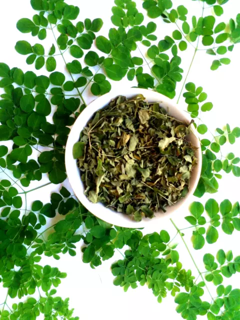 Ceylon Organic Dried Moringa Freshly Harvested from tree Miracle Leaves