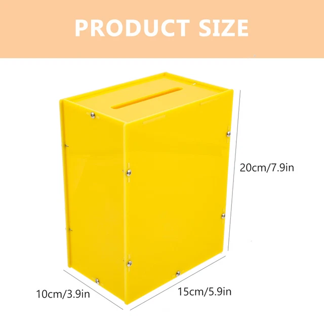 Office Suggestion Box Ballot Box Office Mailbox Ubox Acrylic 3