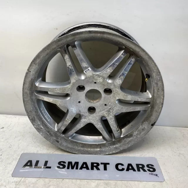 SMART FORTWO 450 Brabus 16” Rear Alloy Wheel Good Condition No Damage FREE  TYRE £200.00 - PicClick UK