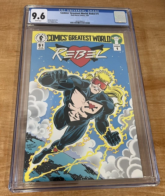 Comics' Greatest World: Rebel (Week 1, 1993) CGC 9.6 NM+! Dark Horse Comics