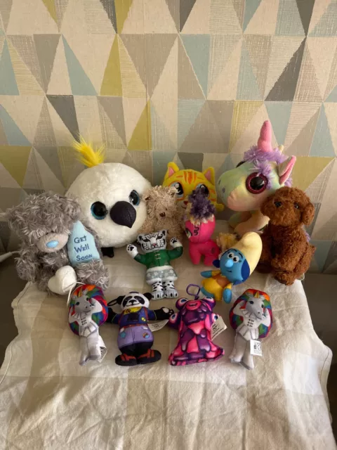 Bundle soft Toys including McDonalds Plush Toys