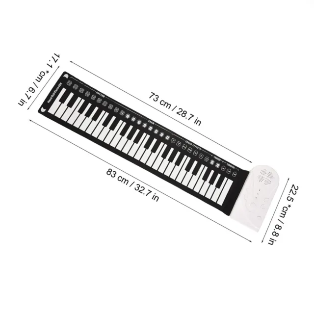 Aeun Xylophone à 8 Notes Jouet De Xylophone Pour Enfants à Surface Lisse