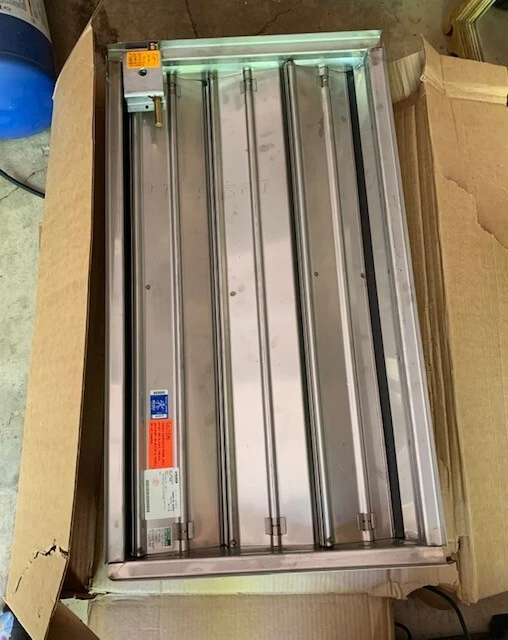 Ruskin CD36 36 X 20 Galvanized Steel Low Leakage Control Damper - New