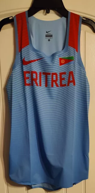New Men's Nike Pro Elite Eritrea Track  Field Running Singlet Size Extra Small