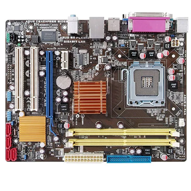 Placa Base ASUS P5QPL-AM INTEL SOCKET 775 FSB1333 DDR2-1066 VGA SATA PCI-E LAN