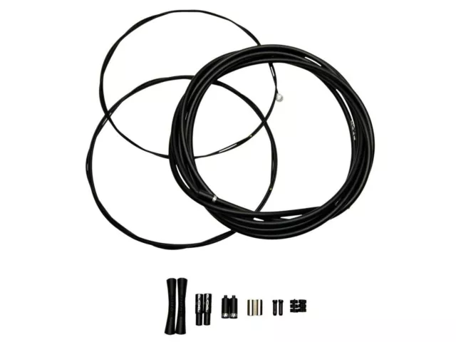 SRAM Schalt-Bremskabelkit SlickWire 4mm Rennrad MTB Schaltkabel Standard schwarz