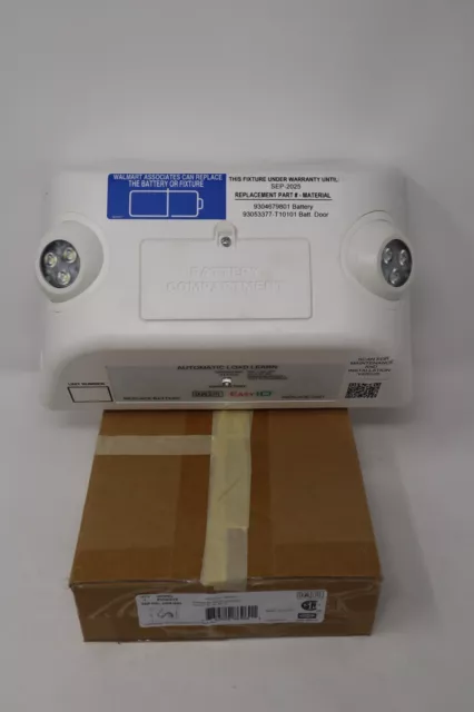 Hubbell Dual Lite EVHC6IDP-WM LED Emergency Light with Installation Light Box