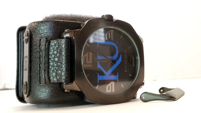 Rockwell Assassin Watch KANSAS JAYHAWKS EDITION - BAD BATTERY!
